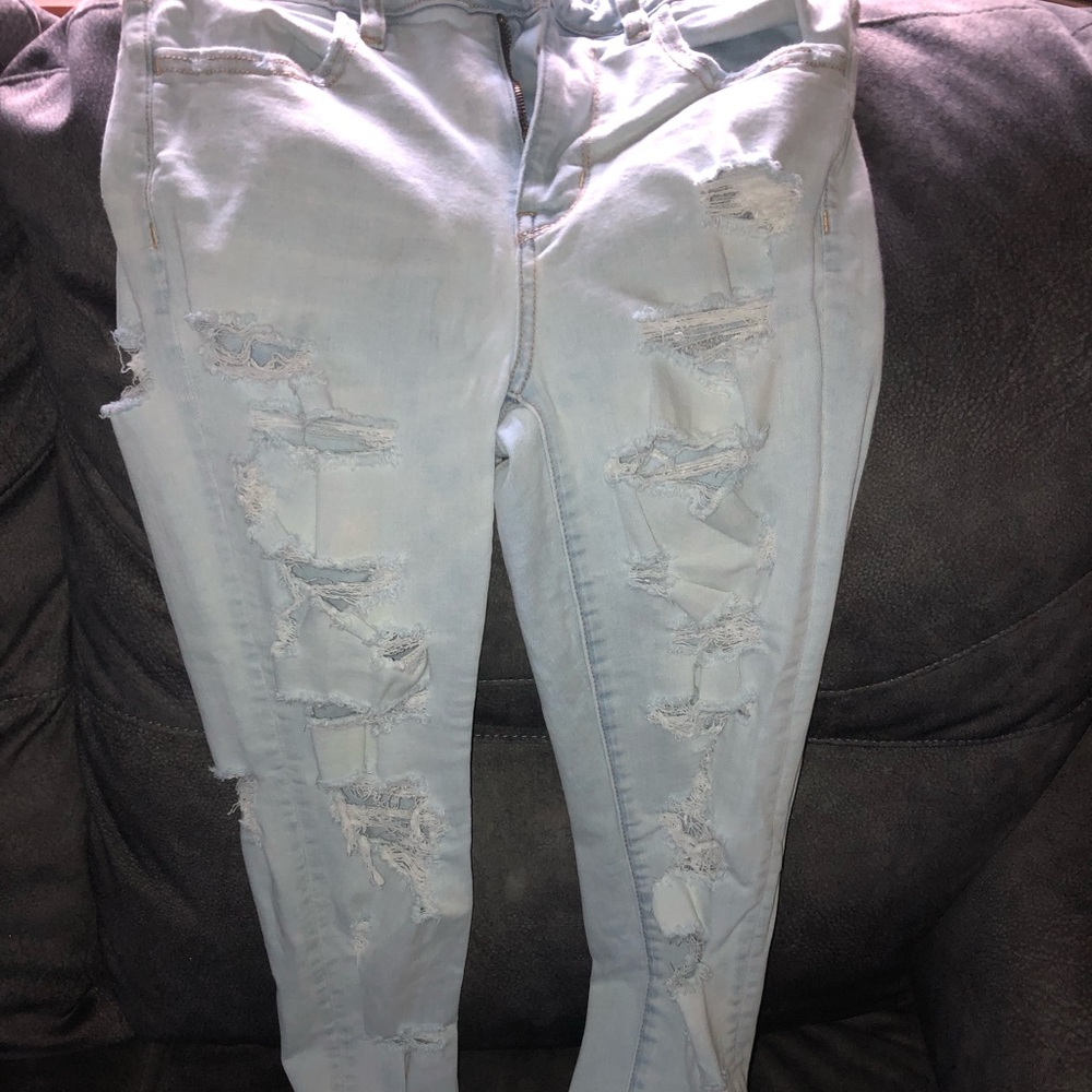 Ripped American Eagle jeans